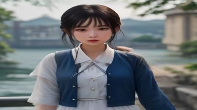 黑丝美女被操场景，服饰细节清晰，暗调摄影风格，高清画质